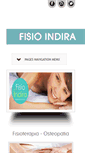 Mobile Screenshot of fisioindirabloc.com